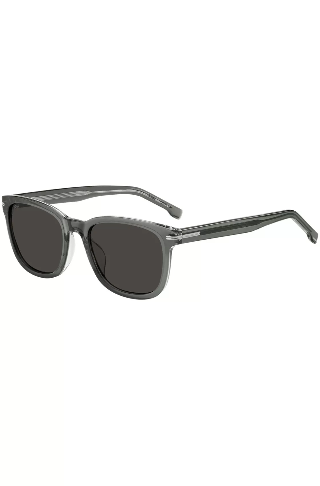 HUGO BOSS Gray-acetate Sunglasses With Transparent Effect Assorted-Pre-Pack Flash Sale