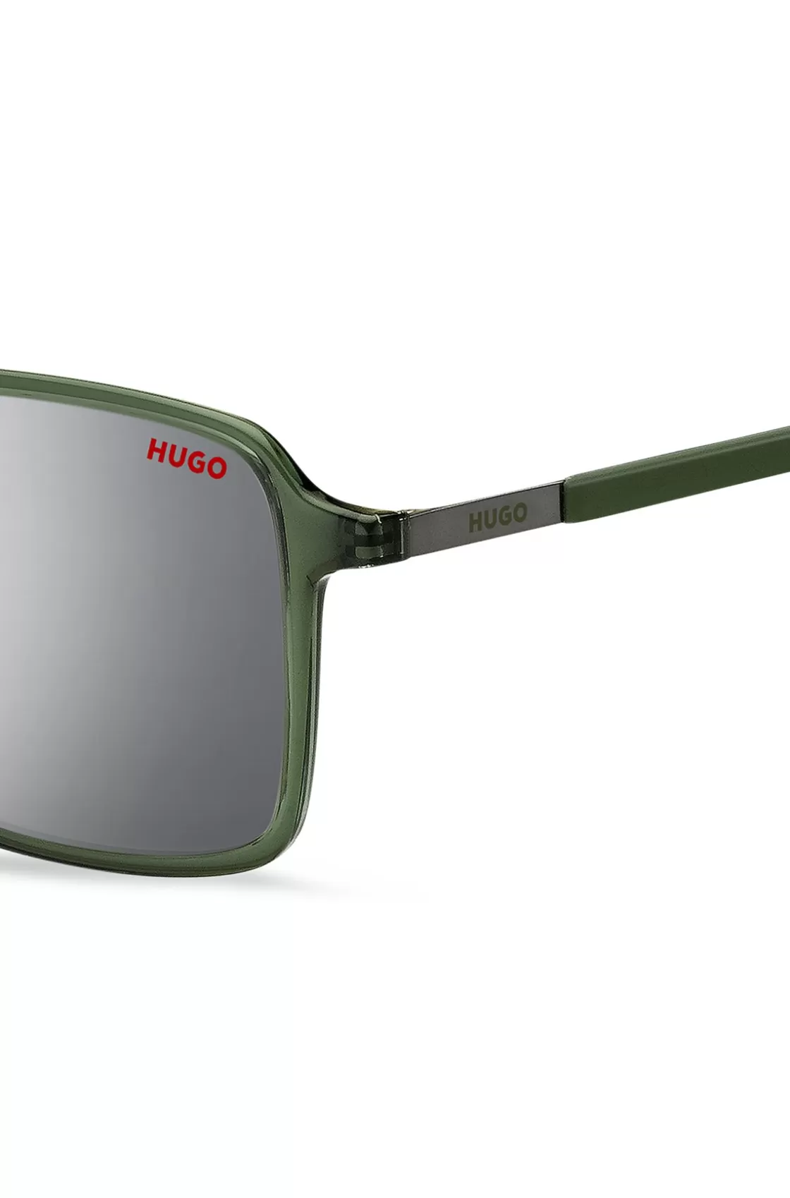 HUGO BOSS Green Sunglasses With Stainless-steel Temples Assorted-Pre-Pack Cheap