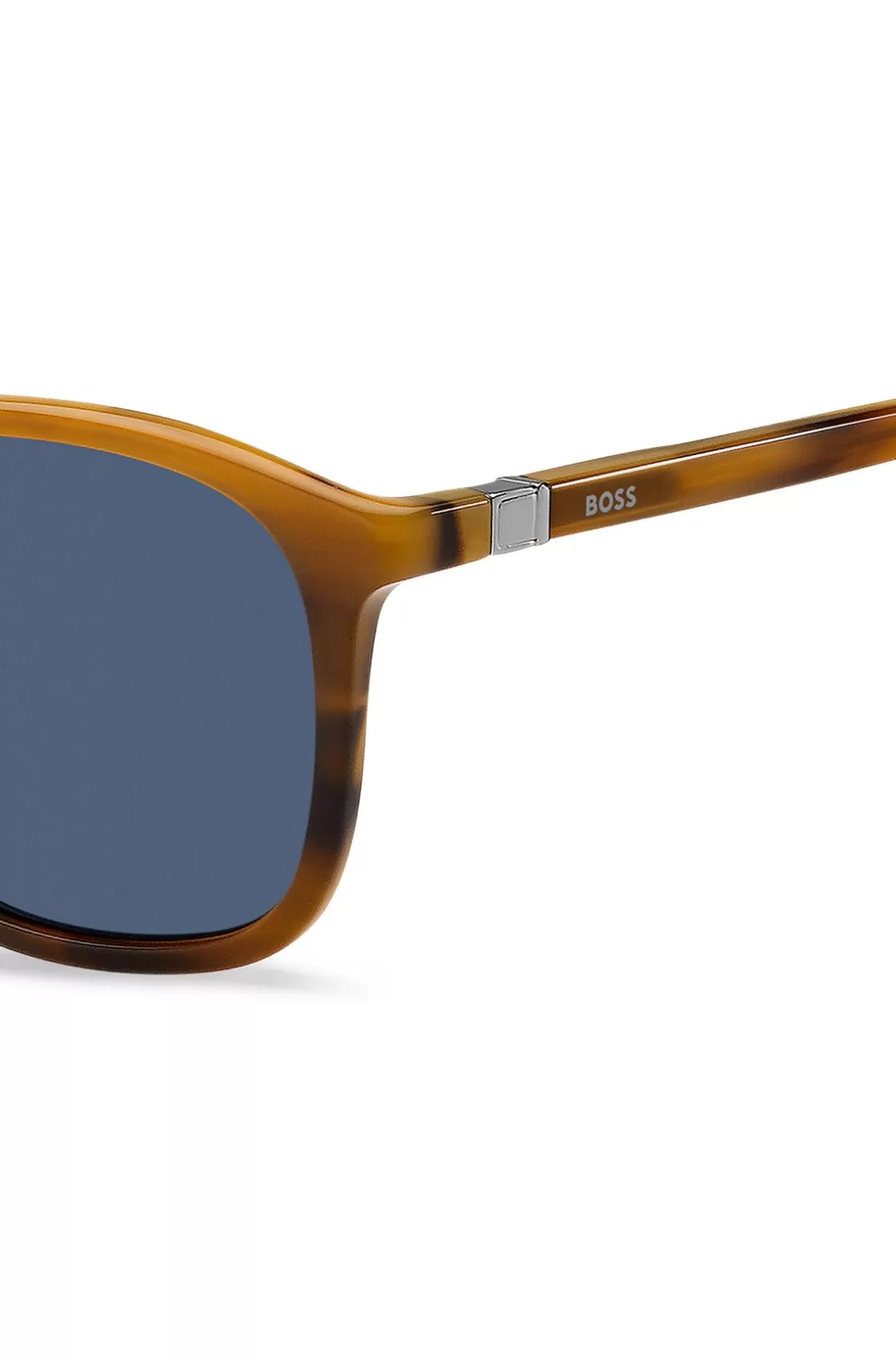 HUGO BOSS Havana-acetate Sunglasses With 360° Hinges Assorted-Pre-Pack Hot