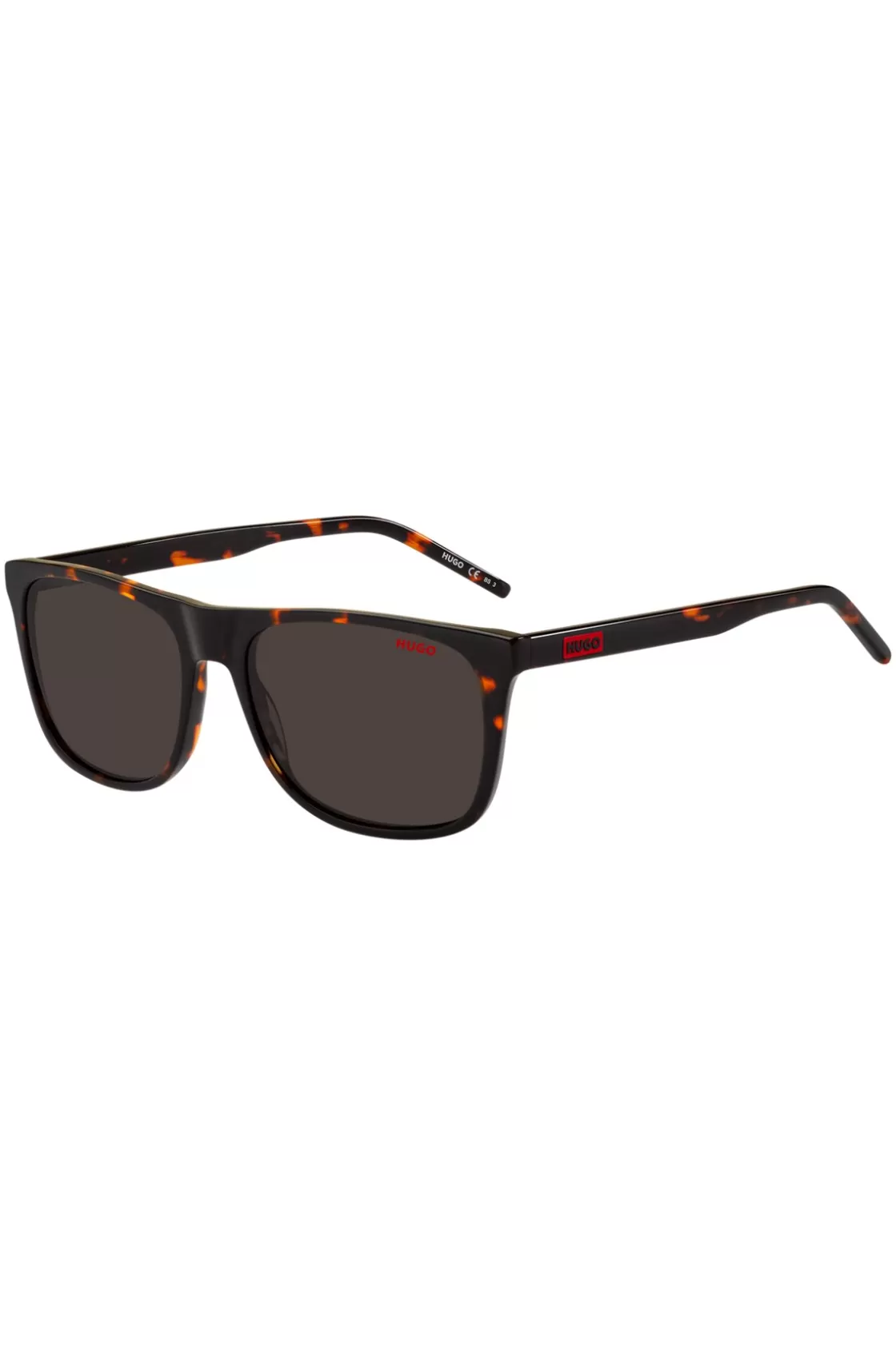 HUGO BOSS Havana-acetate Sunglasses With Rubber Logo Assorted-Pre-Pack Discount