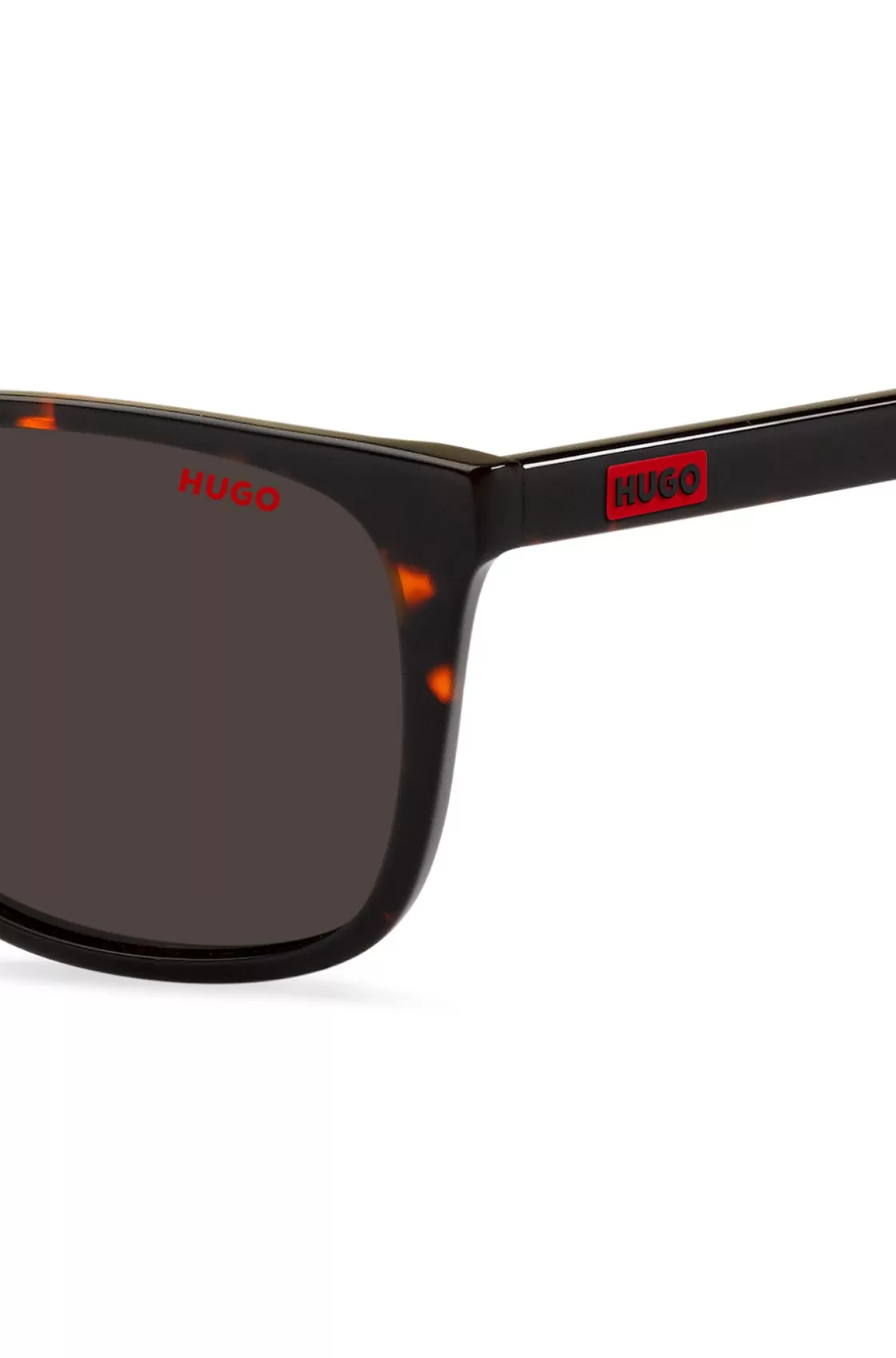 HUGO BOSS Havana-acetate Sunglasses With Rubber Logo Assorted-Pre-Pack Discount