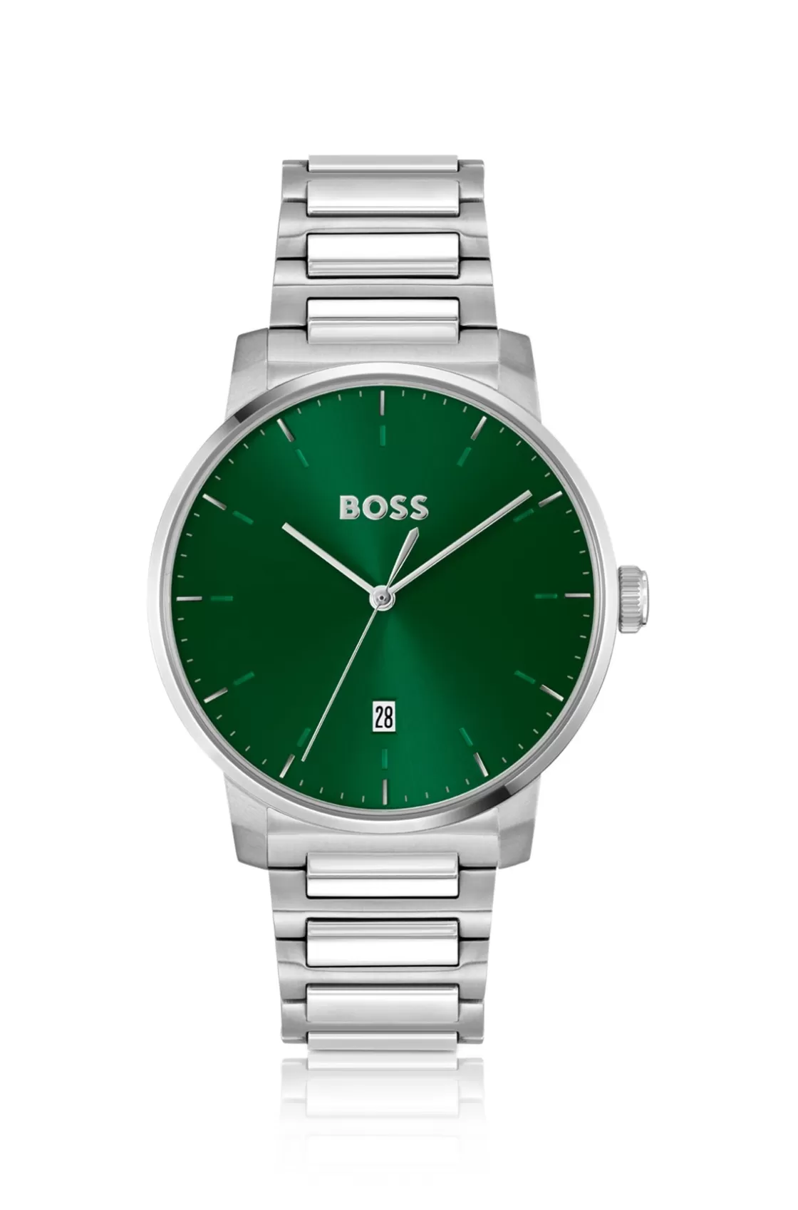 HUGO BOSS H-link-bracelet Watch With Green Dial Assorted-Pre-Pack Online
