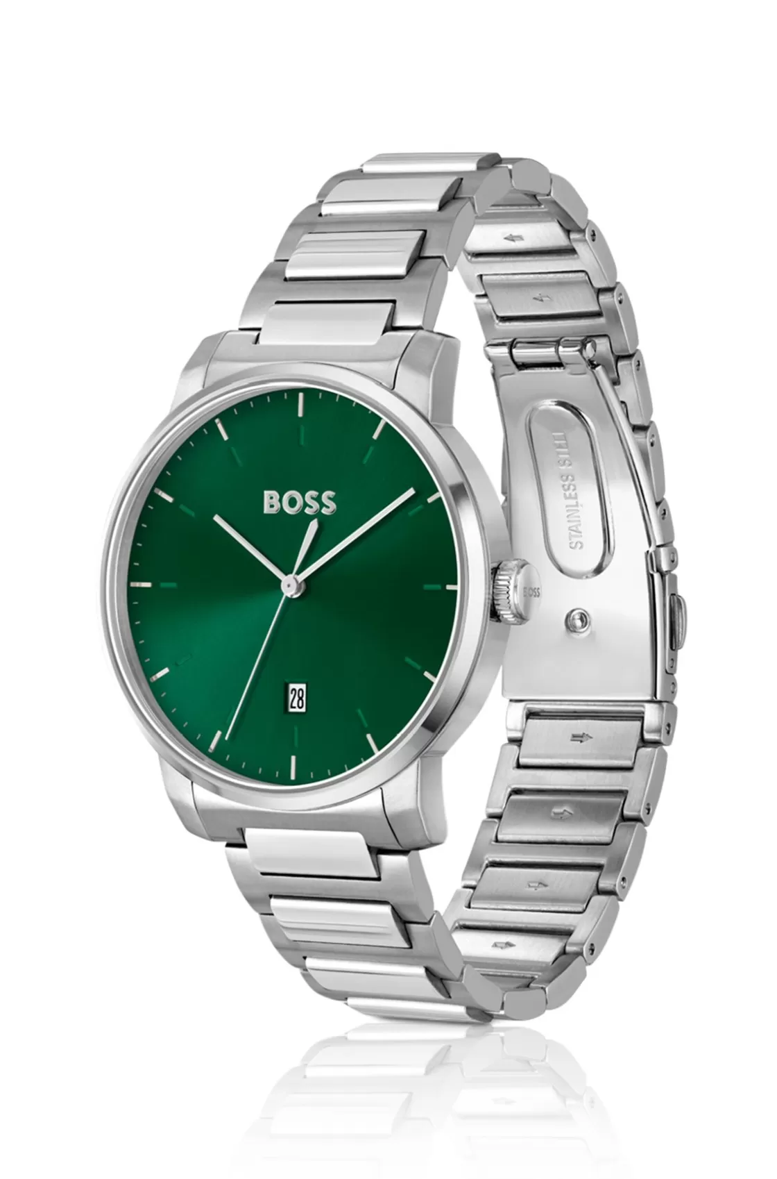 HUGO BOSS H-link-bracelet Watch With Green Dial Assorted-Pre-Pack Online
