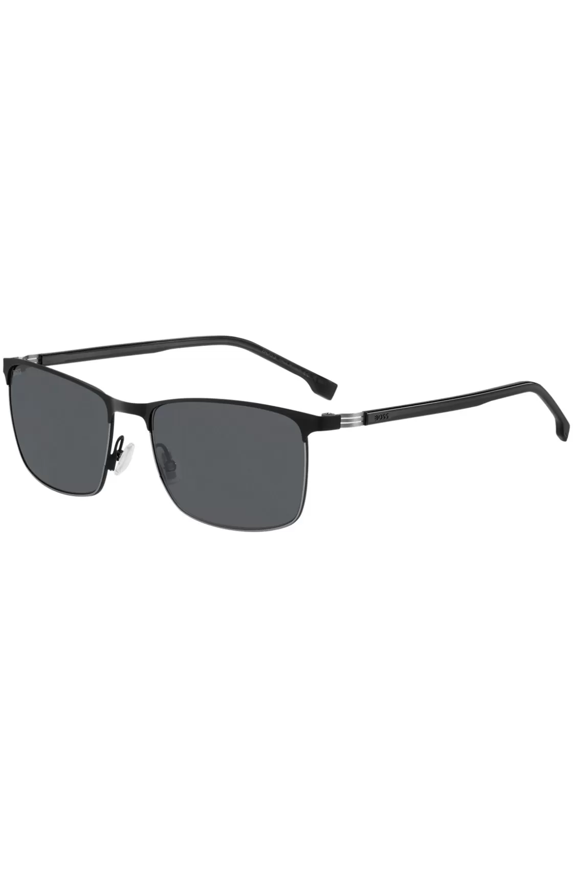 HUGO BOSS Italian-made Sunglasses In Steel With Stripe Detail Assorted-Pre-Pack Outlet