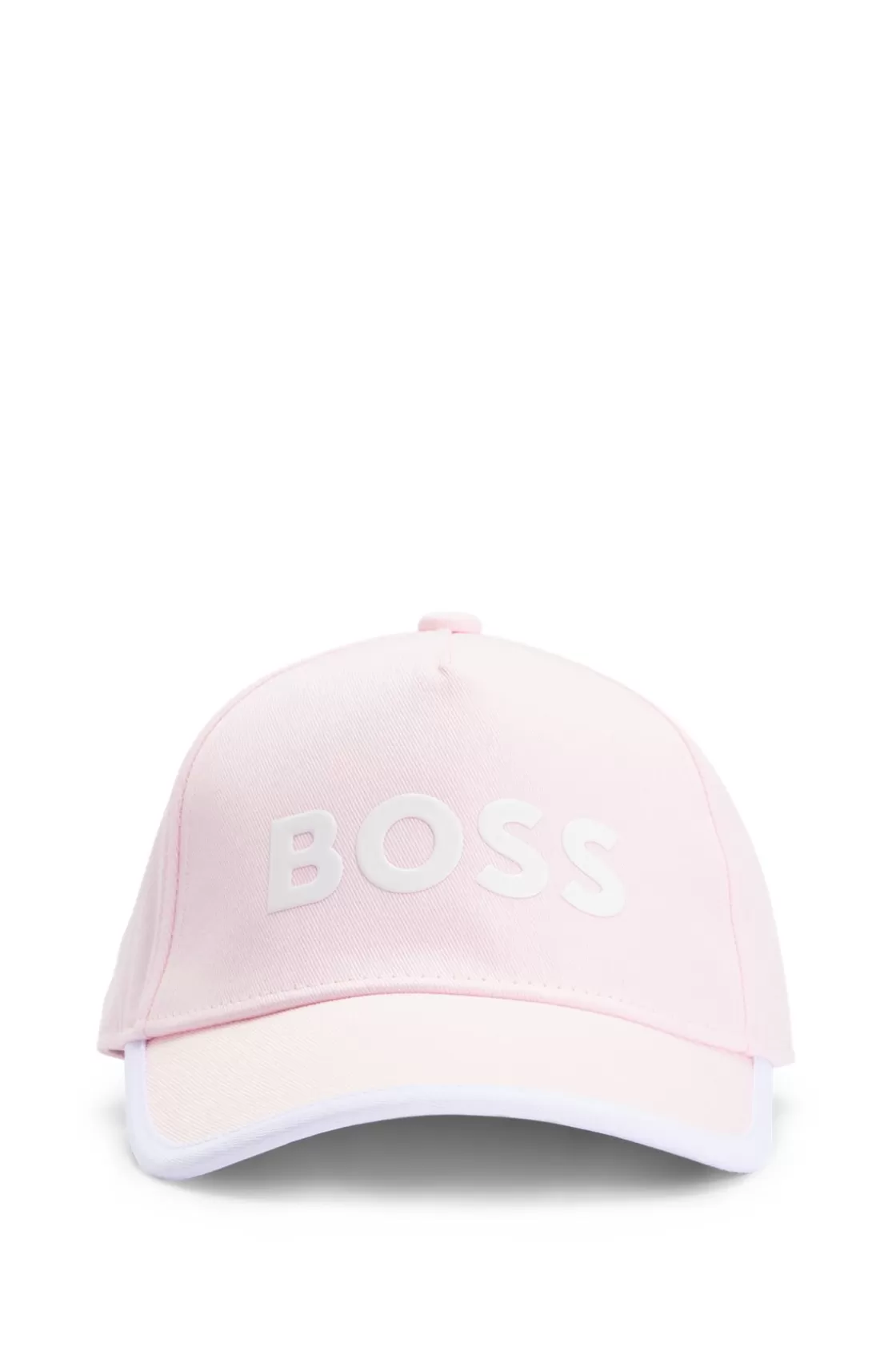 HUGO BOSS Kids' Cap In Cotton Twill With Contrast Logo Dark pink Cheap