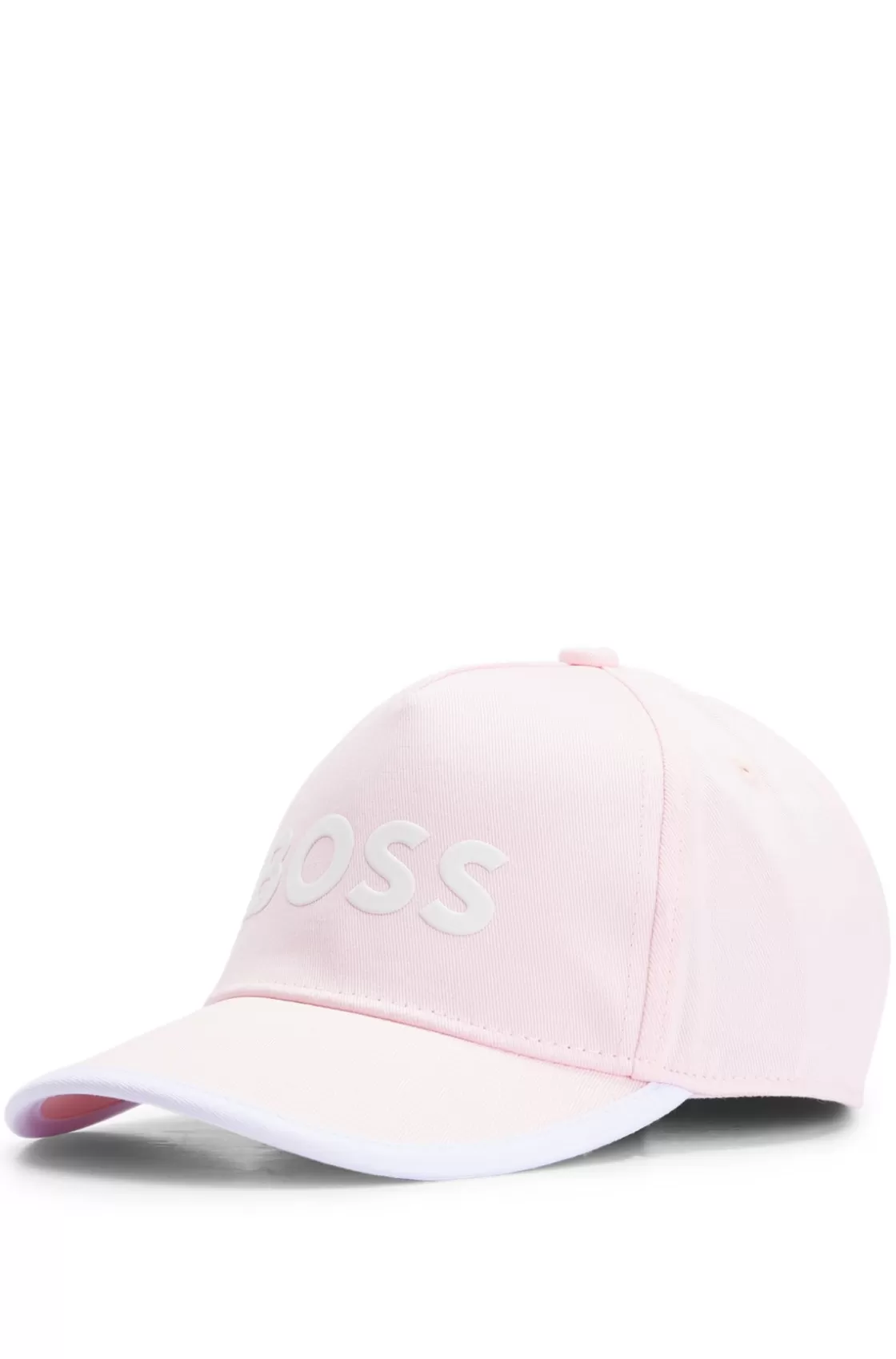 HUGO BOSS Kids' Cap In Cotton Twill With Contrast Logo Dark pink Cheap
