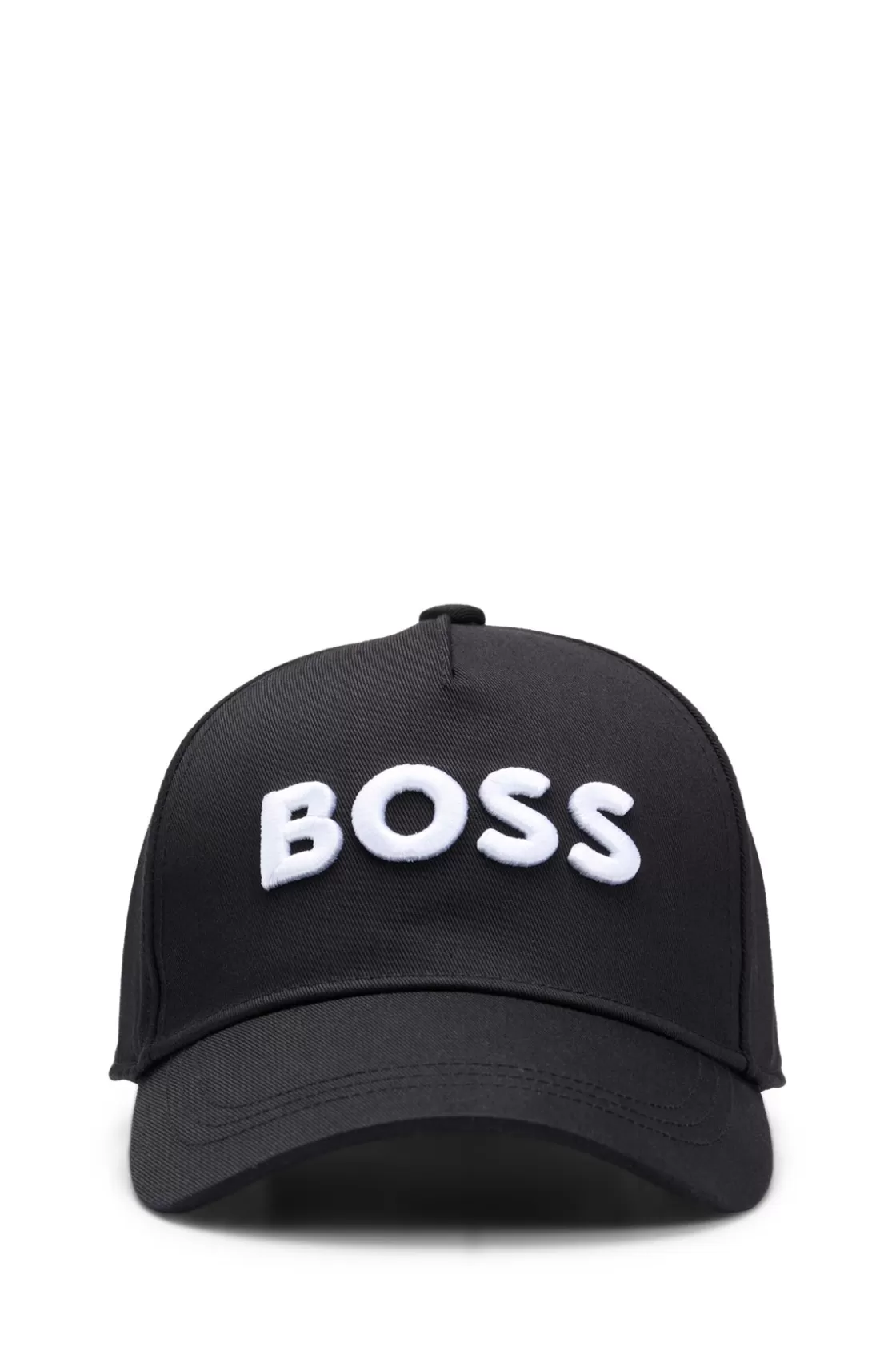 HUGO BOSS Kids' Cap With Embroidered Logo Black Fashion