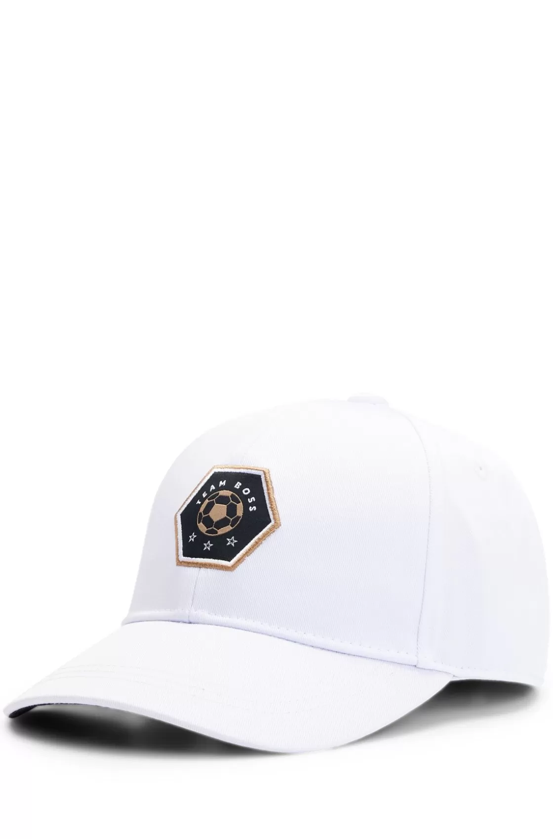 HUGO BOSS Kids' Cap With Logo Badge White Best Sale