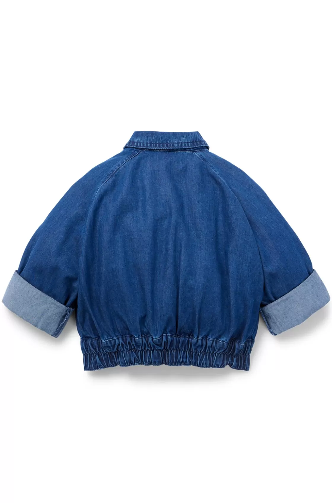 HUGO BOSS Kids' Denim Jacket With Logo Detail Patterned Cheap