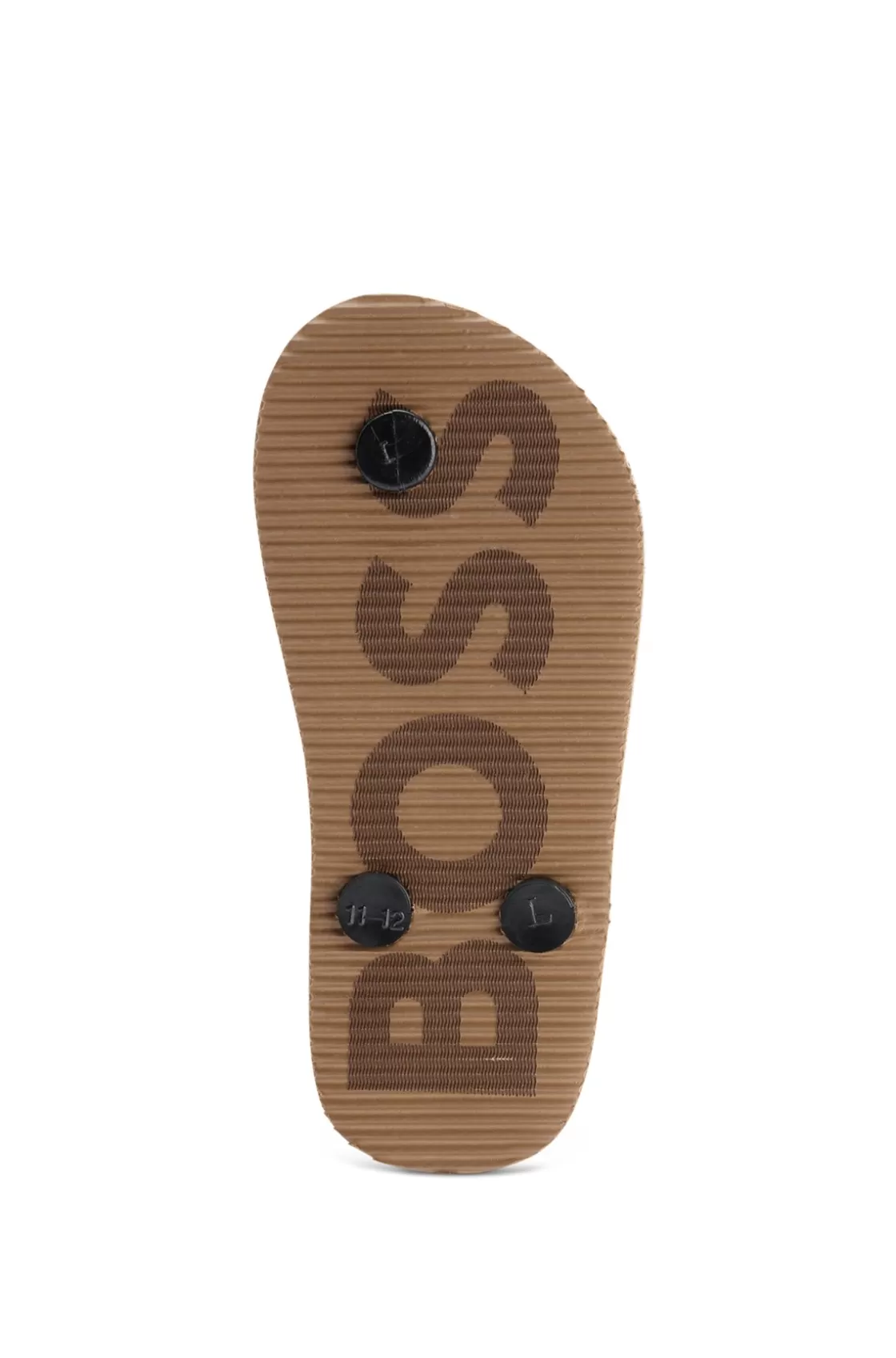HUGO BOSS Kids' Flip-flops With Logo Strap And Insole Black Clearance