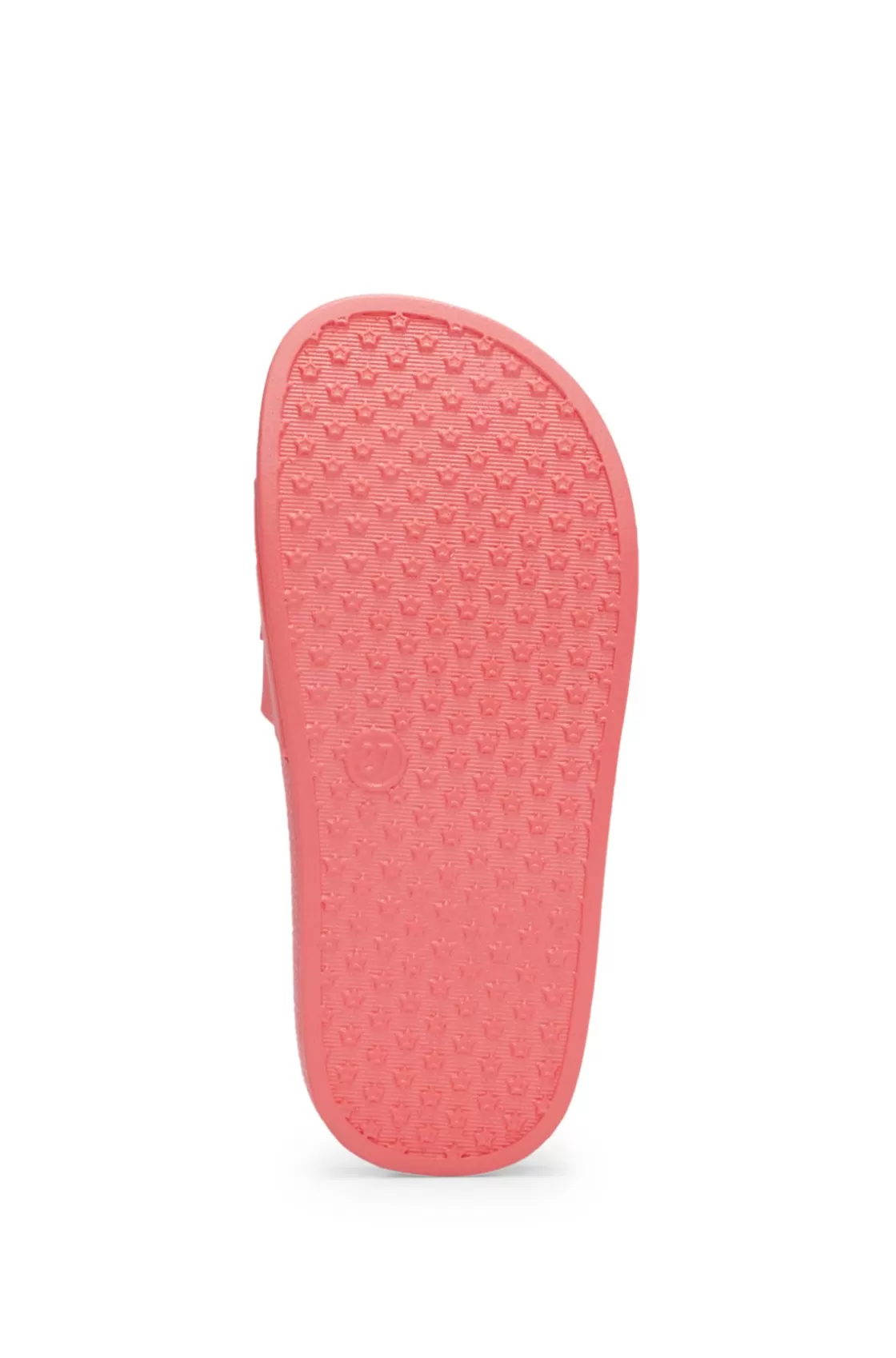 HUGO BOSS Kids' PVC Slides With Contrast Logo Light Red Best
