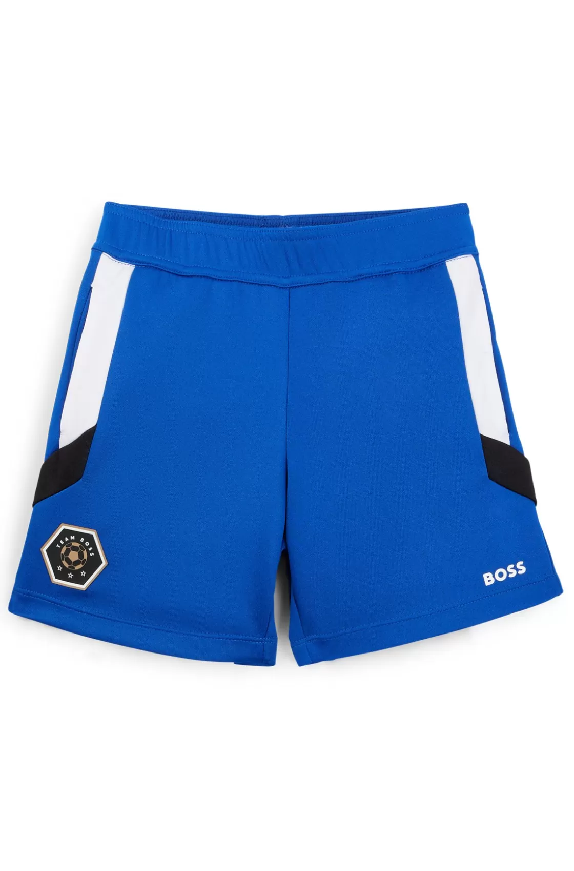 HUGO BOSS Kids' Shorts With Signature Details Blue Hot