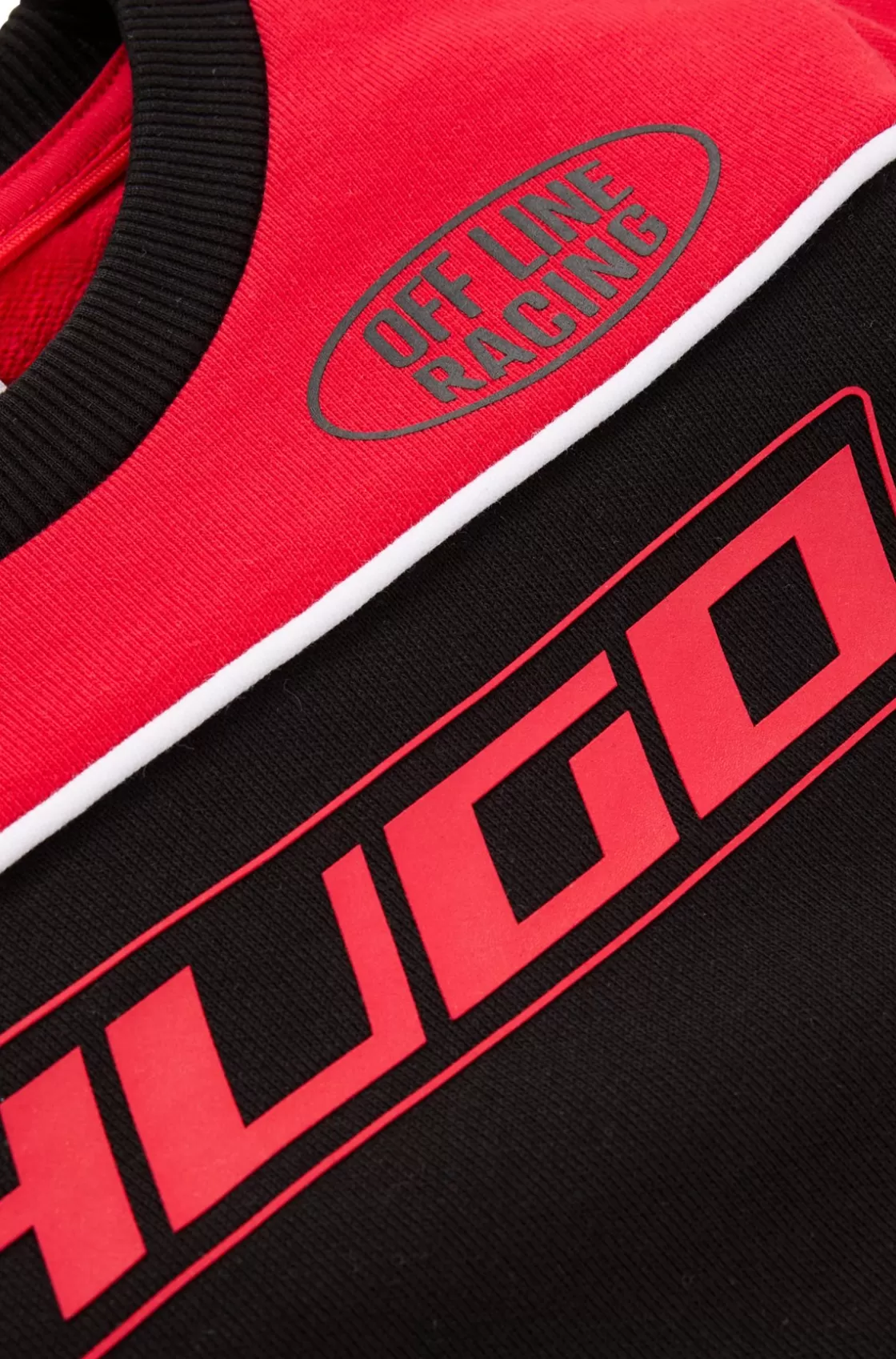 HUGO BOSS Kids' Sweatshirt With Racing-inspired Details Patterned Hot