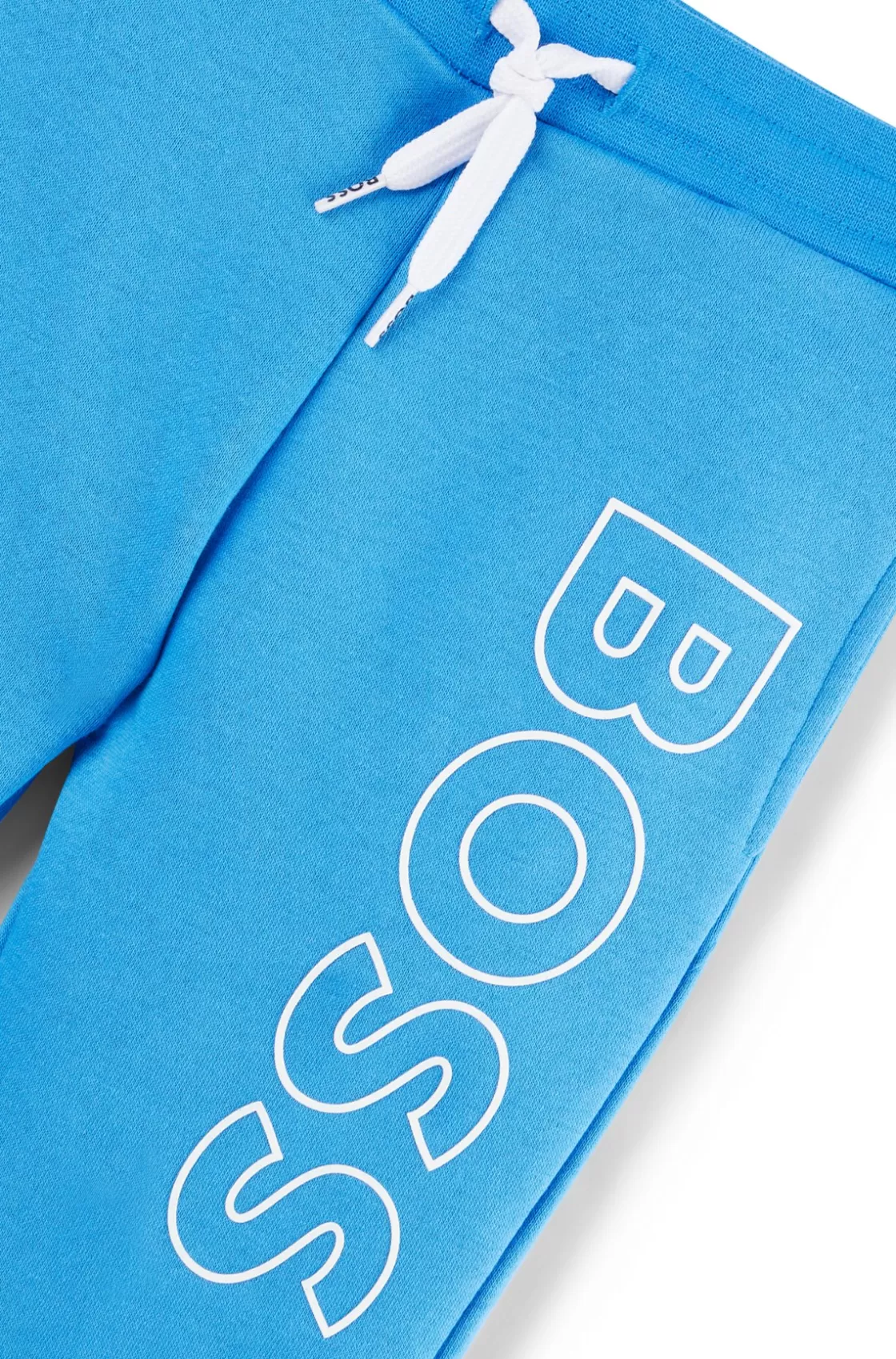 HUGO BOSS Kids' Tracksuit Bottoms With Vertical Logo Blue Sale