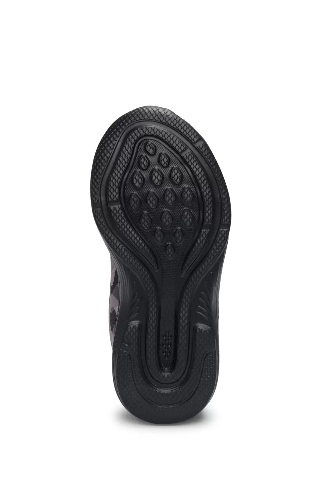 HUGO BOSS Kids' Trainers With 3D-effect Logo Black Clearance