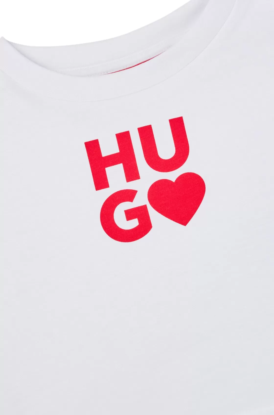 HUGO BOSS Kids' T-shirt In With Logo Print White Best