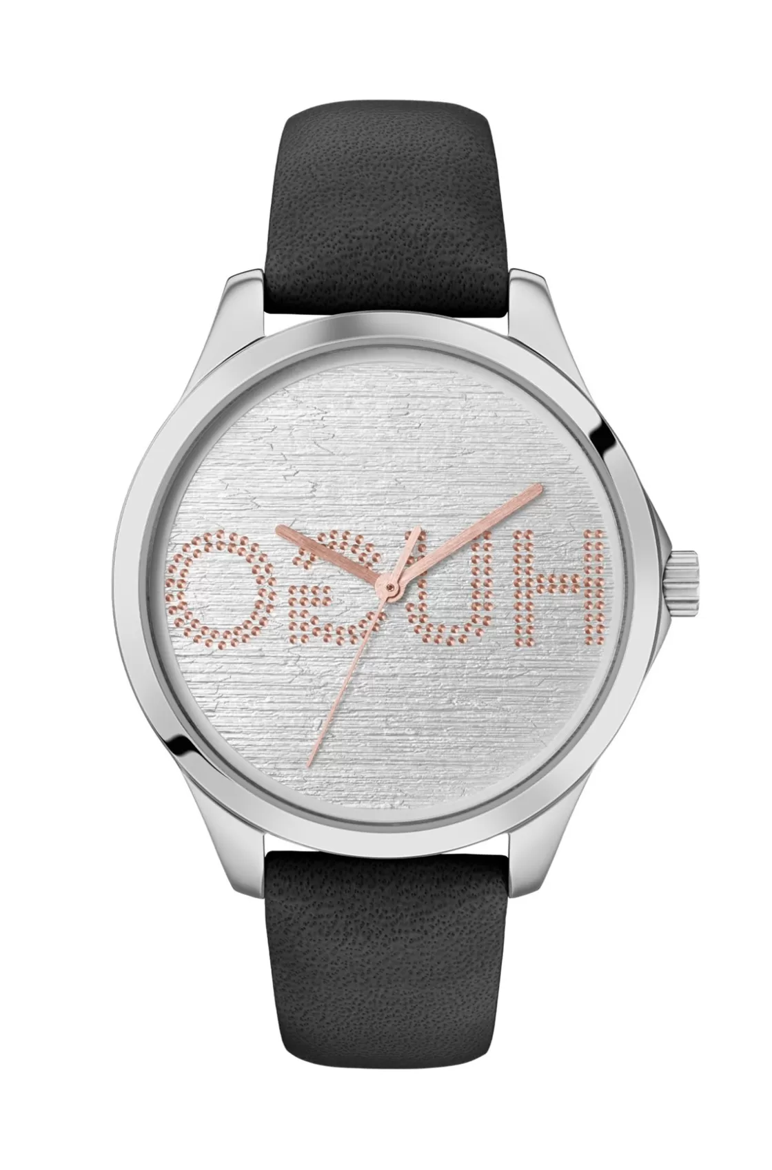 HUGO BOSS Leather-strap Watch With Embossed-dot Reverse-logo Dial Assorted-Pre-Pack Clearance
