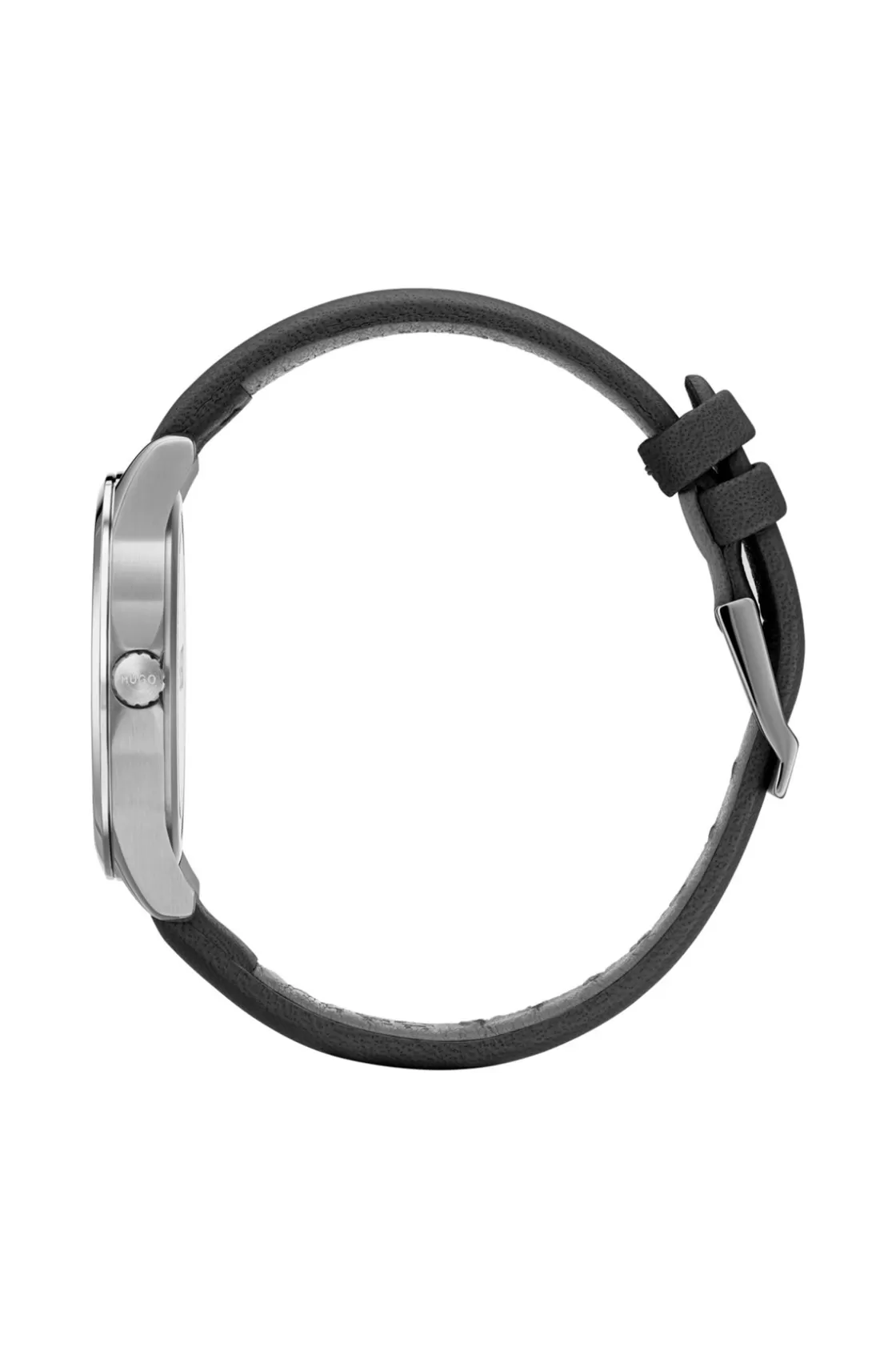HUGO BOSS Leather-strap Watch With Embossed-dot Reverse-logo Dial Assorted-Pre-Pack Clearance