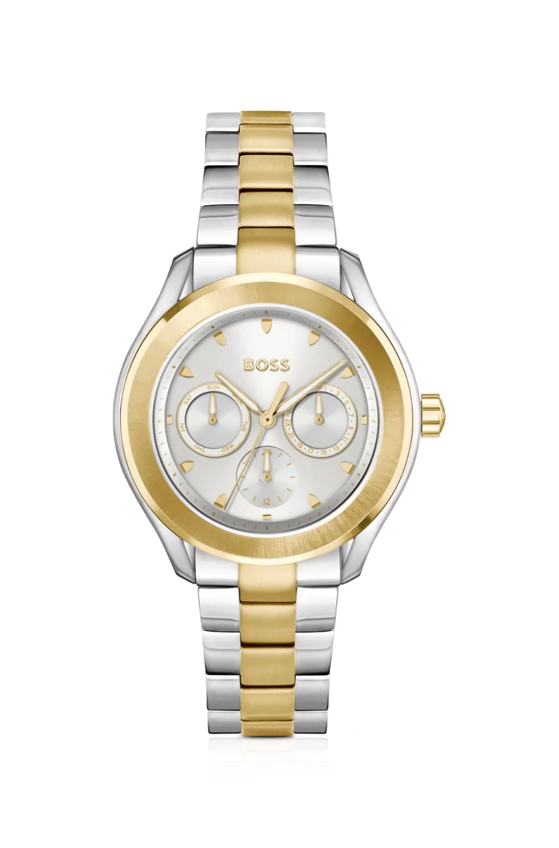 HUGO BOSS Link-bracelet Watch In Gold- And Silver-tone Steel Assorted-Pre-Pack New