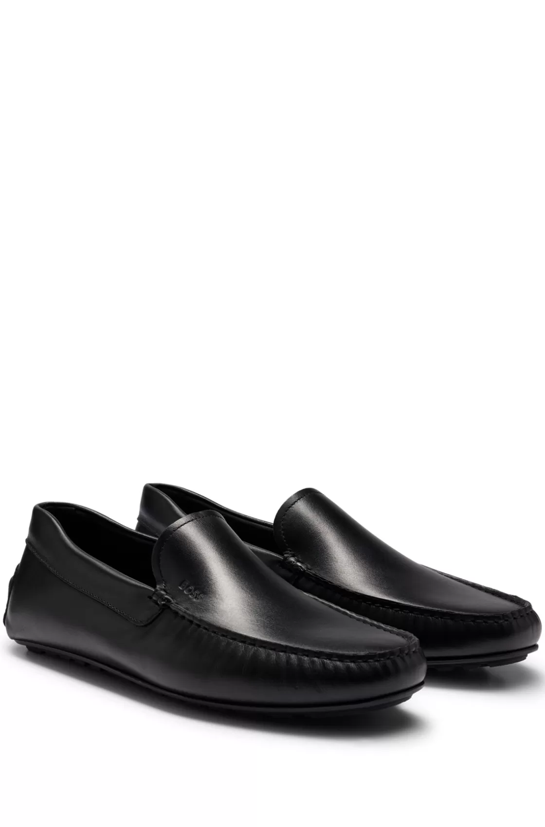 HUGO BOSS Nappa-leather Moccasins With Driver Sole And Full Lining Black Hot