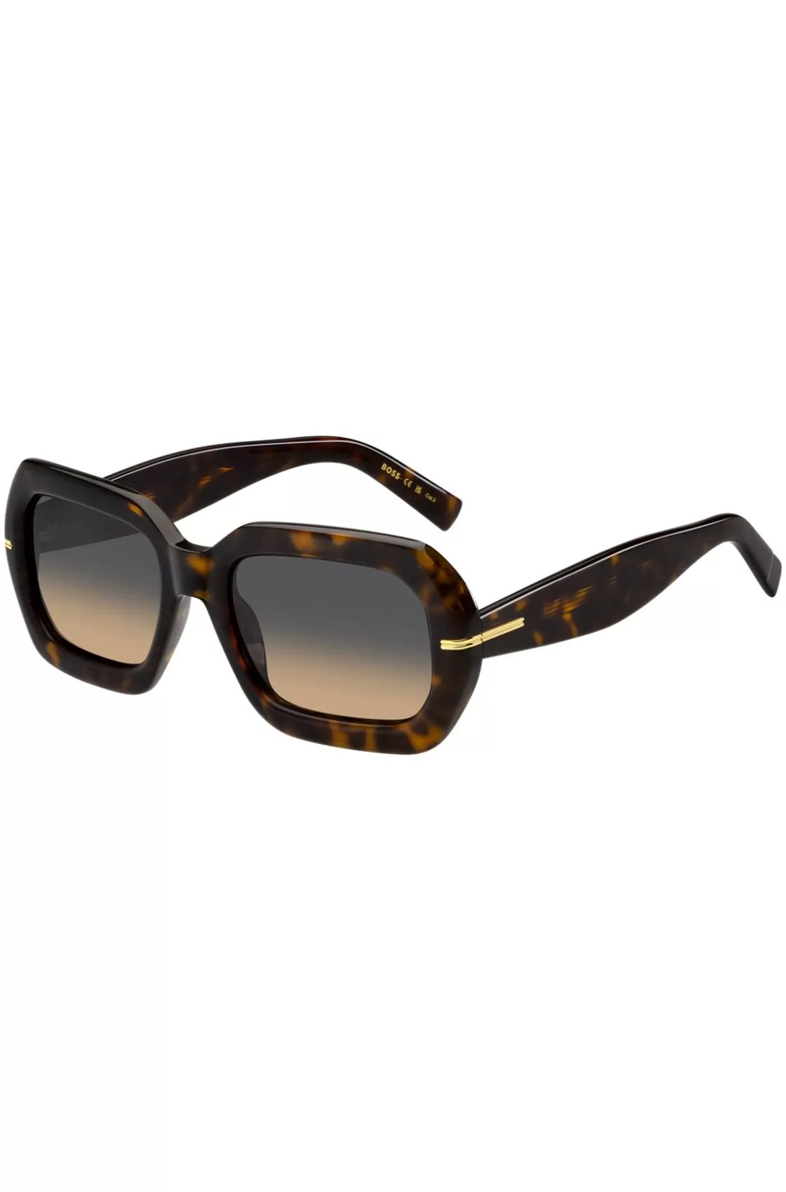 HUGO BOSS Patterned-acetate Sunglasses With Gold-tone Hinges Assorted-Pre-Pack Cheap