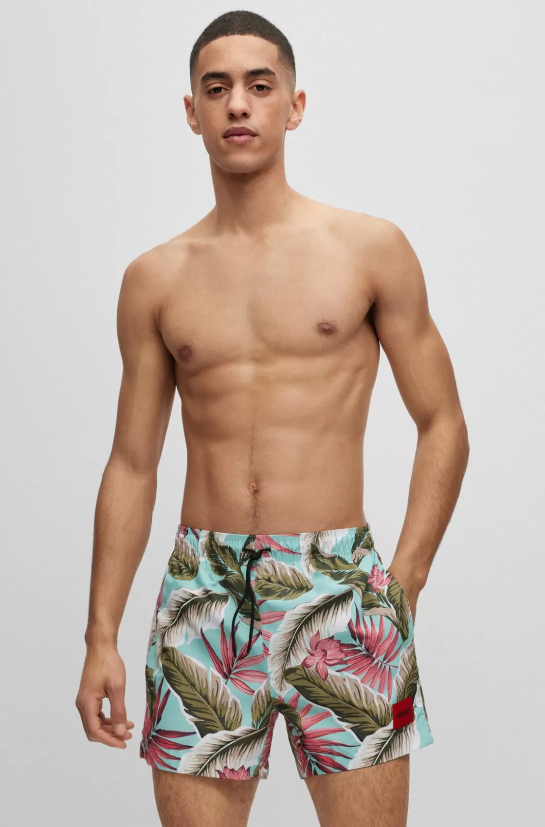 HUGO BOSS Quick-dry Swim Shorts Turquoise Store