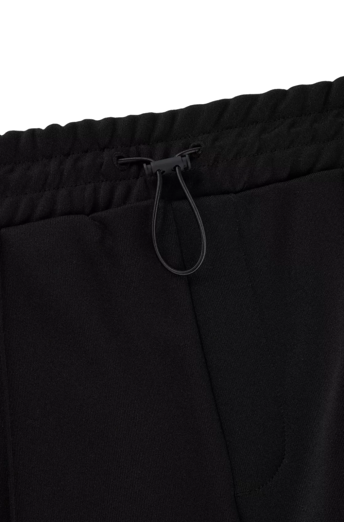 HUGO BOSS Relaxed-fit Tracksuit Bottoms With Color-blocking Black Online