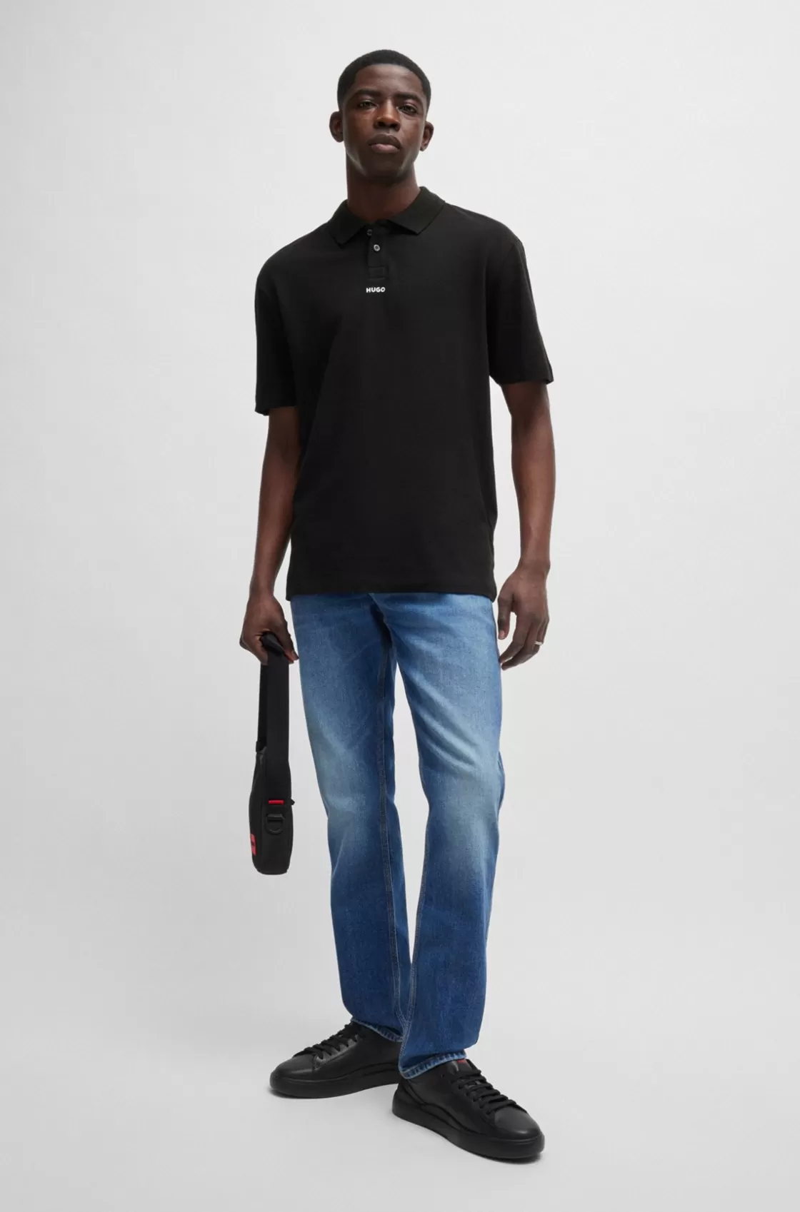 HUGO BOSS Slim-fit Jeans In Stretch Denim Blue Store