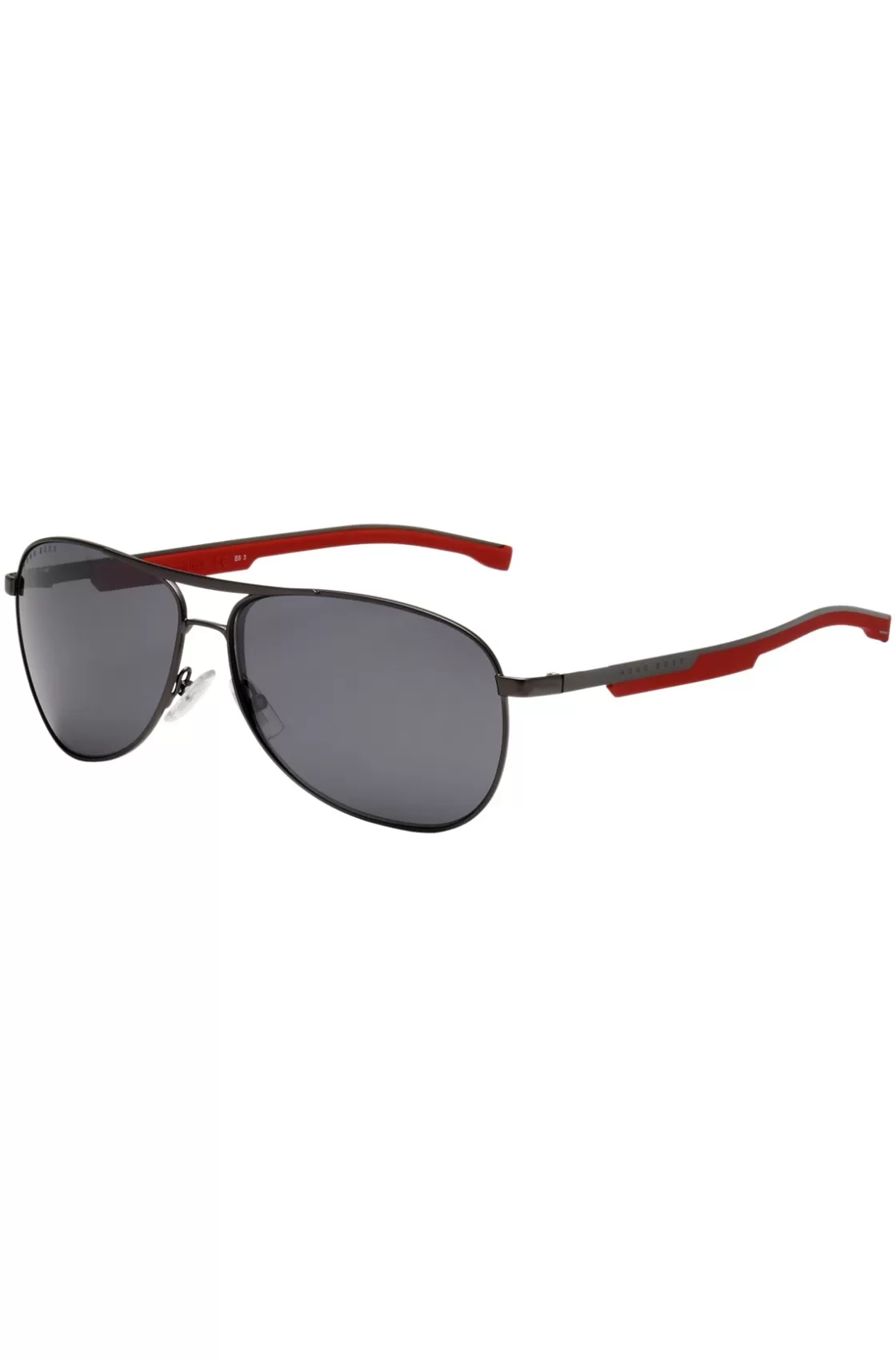 HUGO BOSS Sporty Metal Sunglasses With Mixed-material Temples Assorted-Pre-Pack Shop