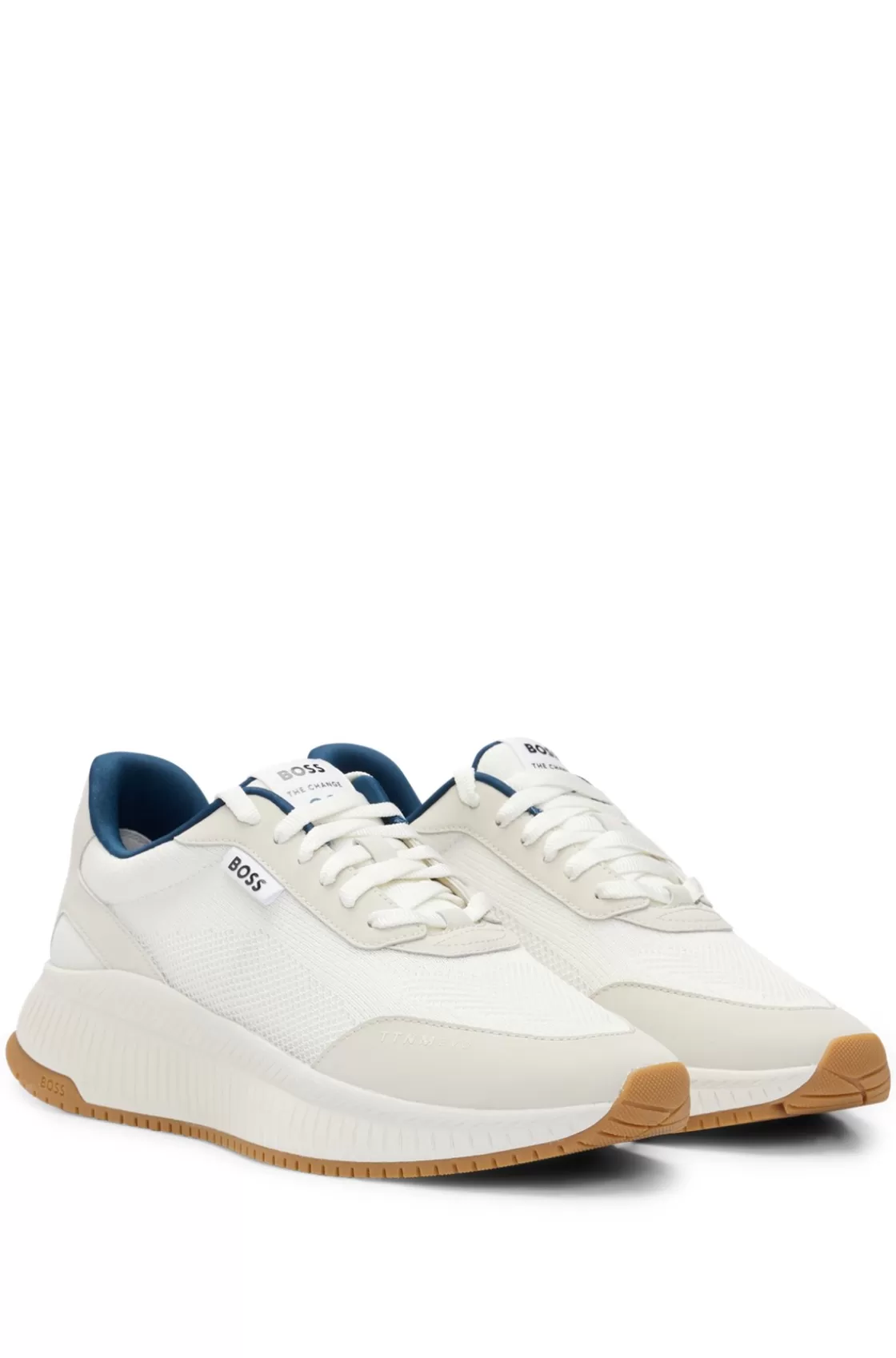 HUGO BOSS THE CHANGE Sneakers Light Beige Clearance