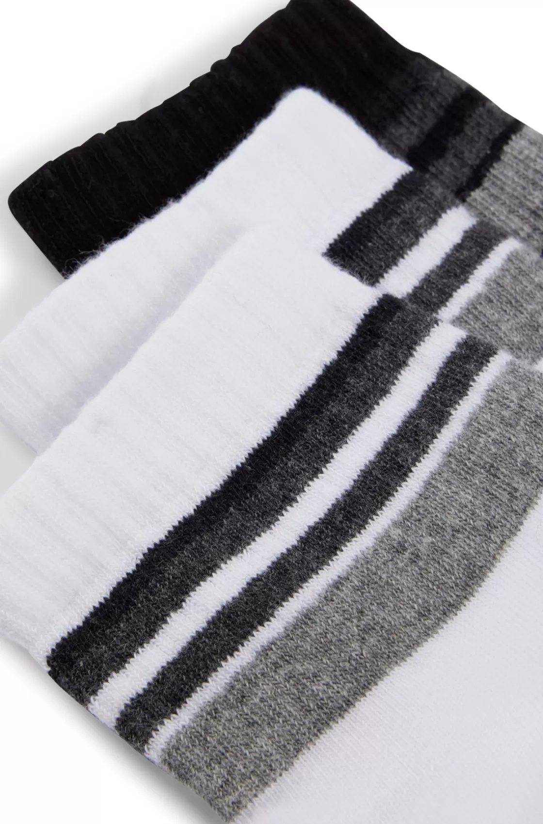 HUGO BOSS Three-pack Of Short-length Socks With Plush Soles White Flash Sale