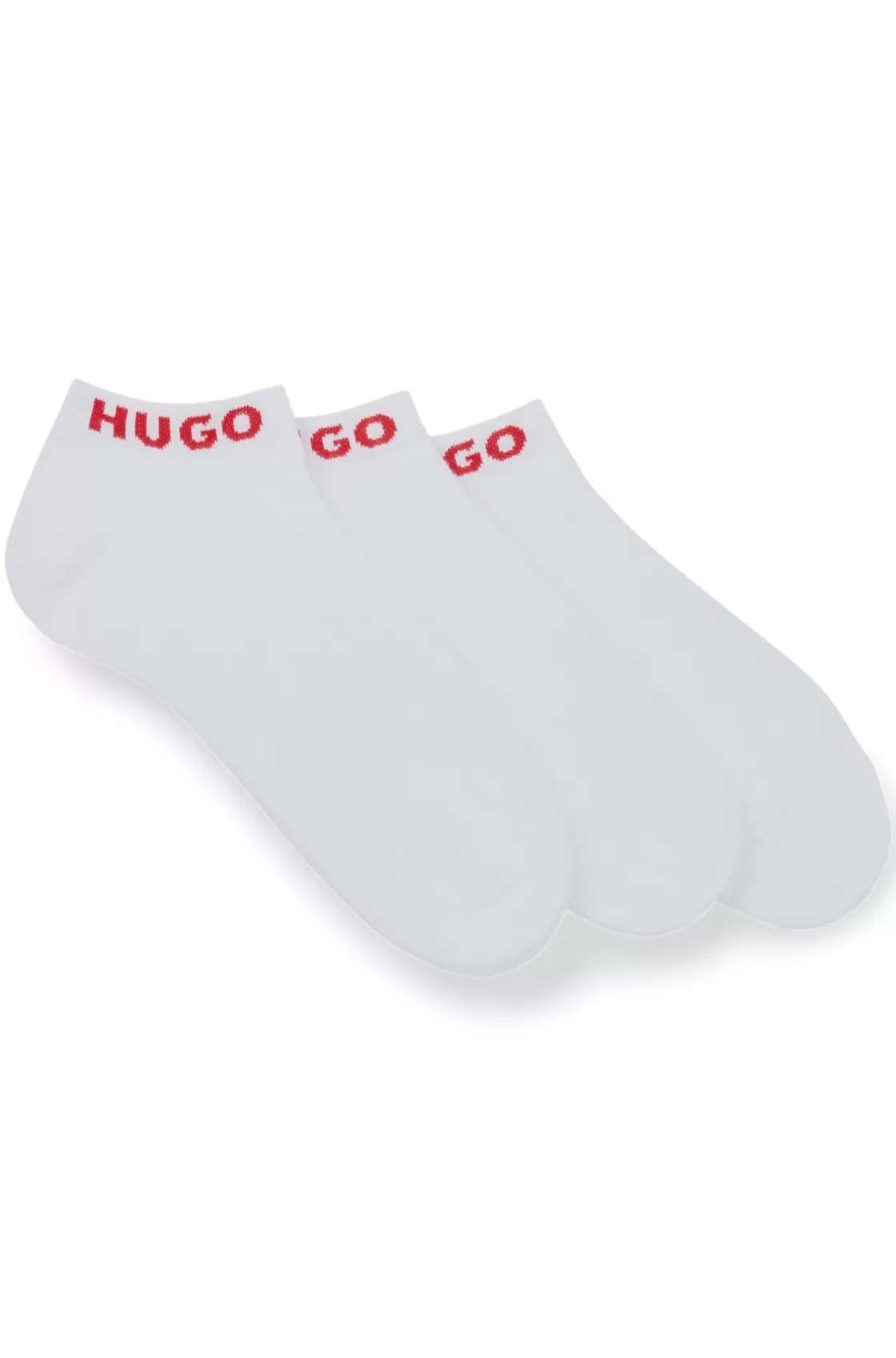 HUGO BOSS Three-pack Of Socks White Discount