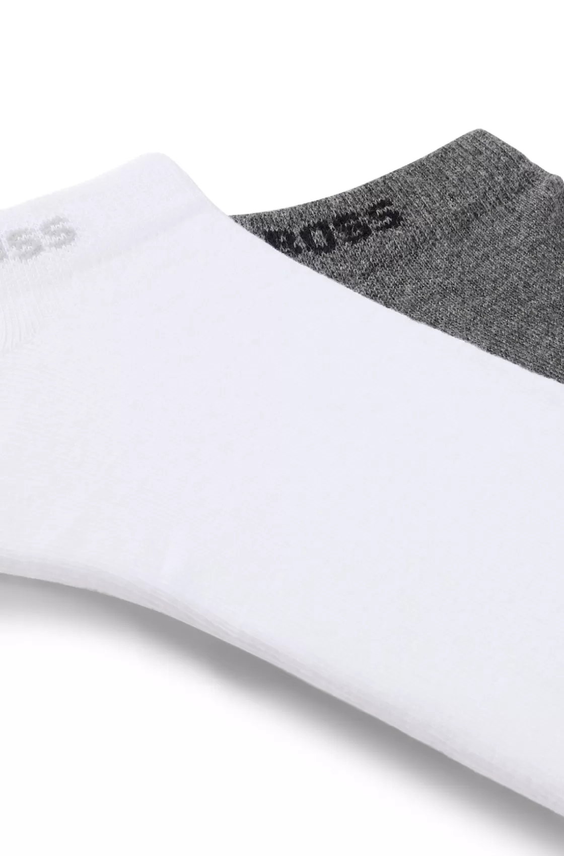 HUGO BOSS Two-pack Of Ankle Socks Grey Hot