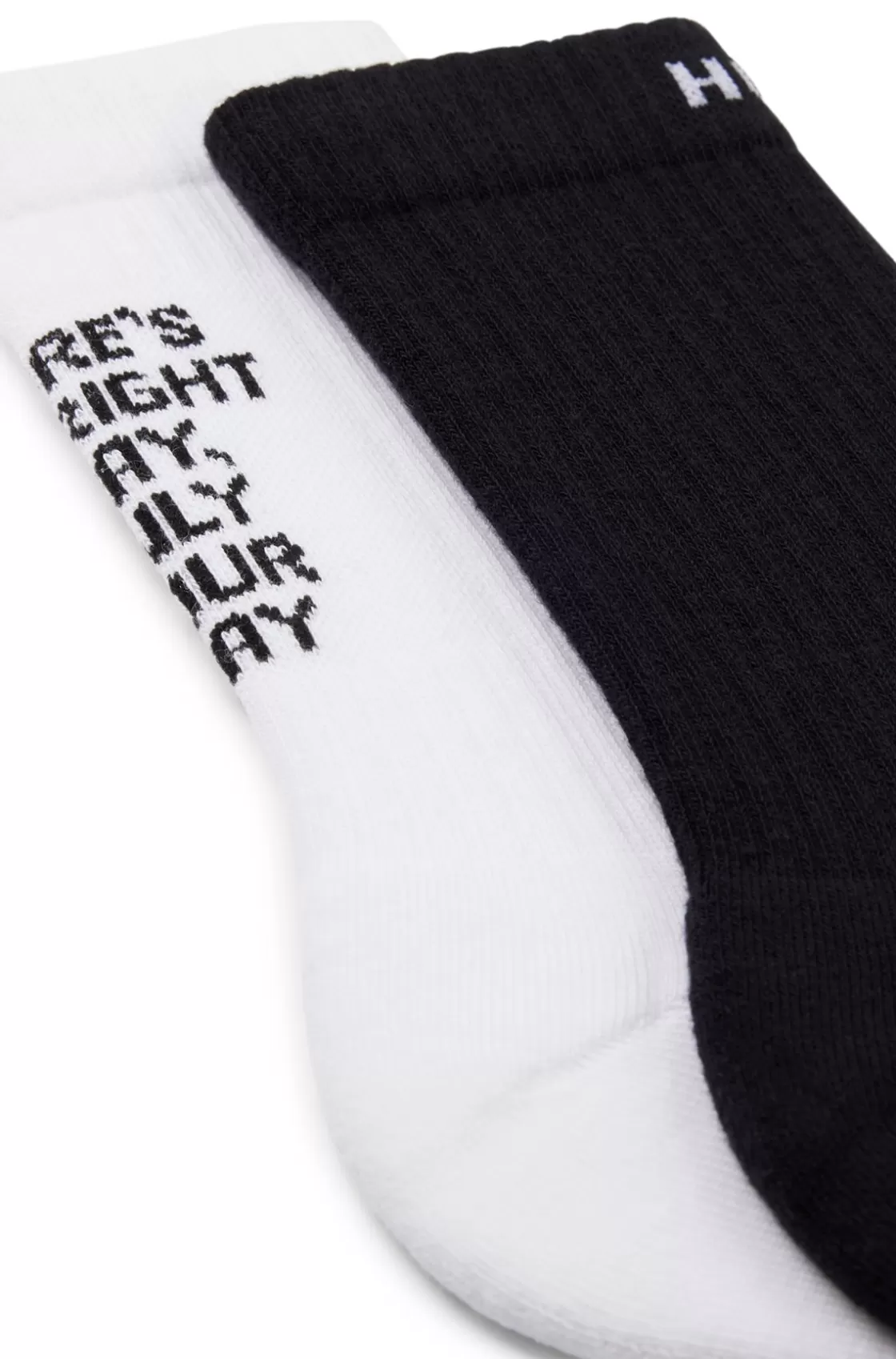 HUGO BOSS Two-pack Of Short-length Socks White Best