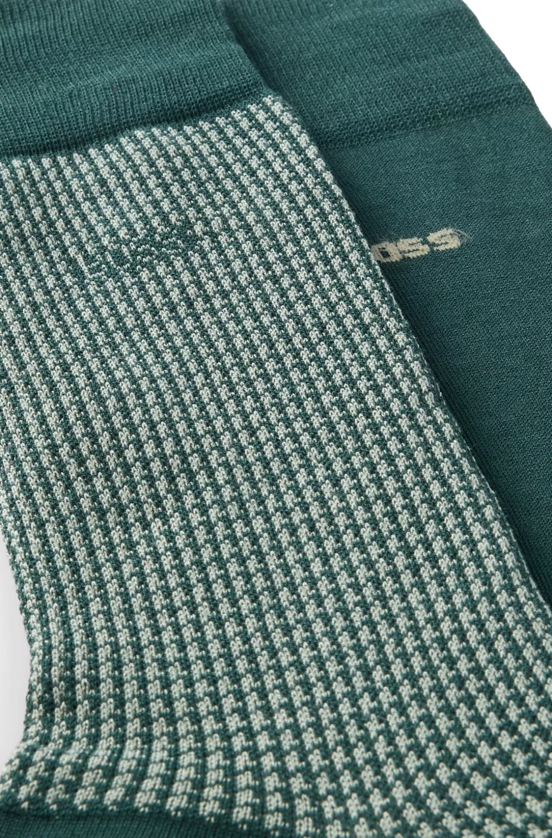 HUGO BOSS Two-pack Of Socks In A Cotton Blend Light Green Cheap