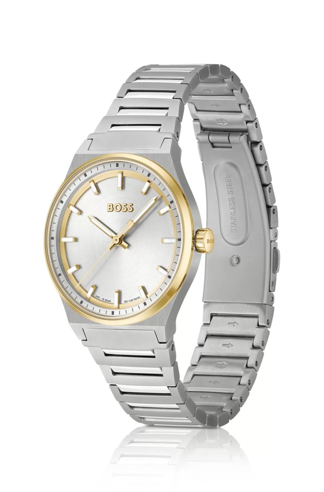 HUGO BOSS Two-tone Watch With Silver-white Dial Assorted-Pre-Pack Online