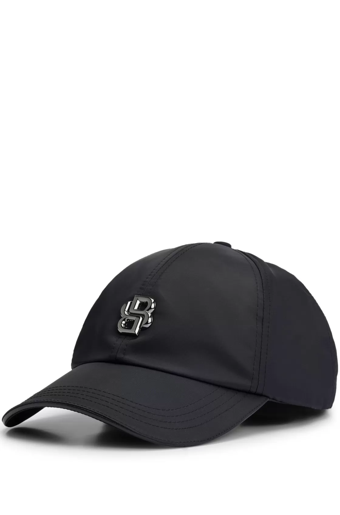 HUGO BOSS Waterproof Cap With Double B Monogram Black Cheap