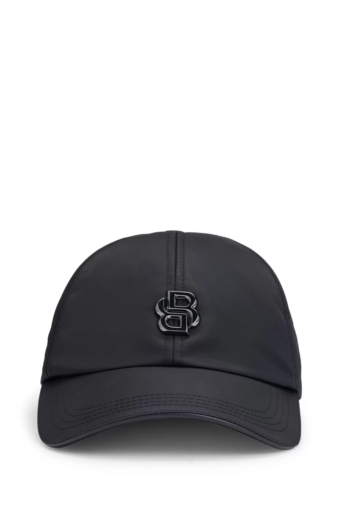 HUGO BOSS Waterproof Cap With Double B Monogram Black Cheap