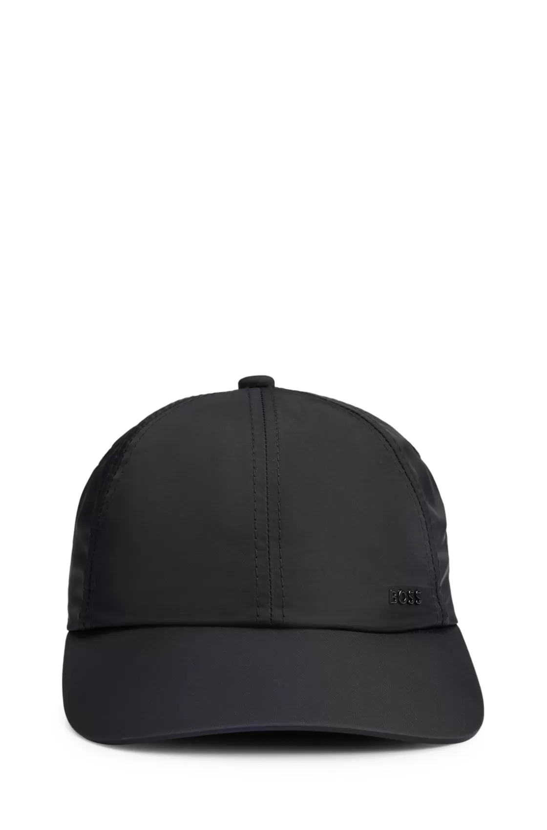 HUGO BOSS Water-repellent Six-panel Cap With Metal Logo Black Best
